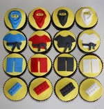 lego ninjago cup cakes